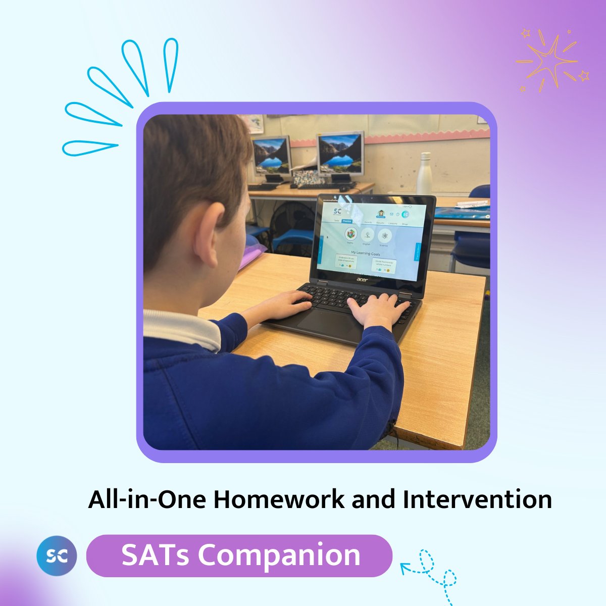 Weekend homework that works! 📚

'The best home learning tool for Year 6 that I have found... There is no competition because it is actually fantastic.' - Scott, Marshfield Primary

Book a Demo today! (Link in Bio) 

#Y6SATs