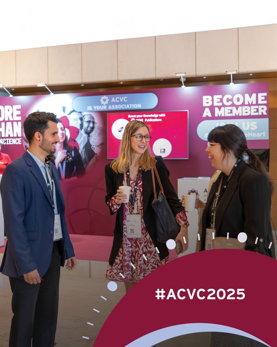 Make a lasting impact at #ACVC2025 💙

Join global experts in Florence to collaborate, innovate and tackle acute cardiac care challenges - together.

Key sessions:
🖥️ Digital tools 
👩🏻‍⚕️ Managing acute PE
❤️ Improving cardiac arrest outcomes

Register by 14 Feb to save: