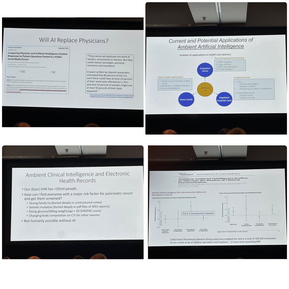 Mind-blown🤯 by <a href="/mikewallacemd/">Michael Wallace</a> electrifying  talk on #AI in #Gastroenterology ! The future of endoscopy and diagnostics is here, making healthcare smarter and more precise🎯 

The possibilities are endless. !! #AIinHealthcare 

#OLE2025