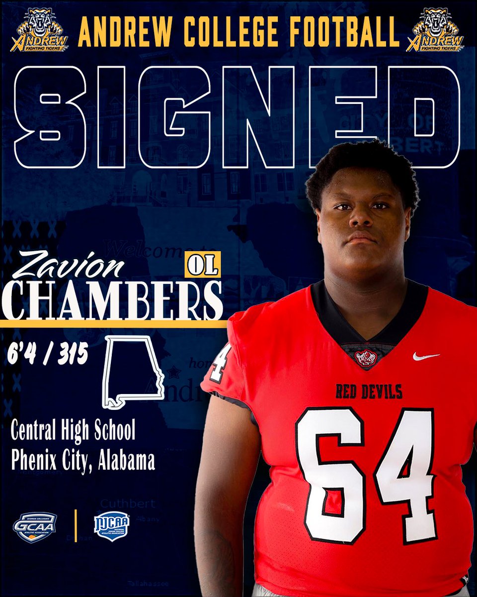TigersAndrew's tweet photo. Welcome,ZaVion Chambers to the Fighting Tigers Family!
✅Signed @__Zay2xx 
📍@CHSREDDEVILS ➡️ Tigers Den https://t.co/n6GhfvAF7K