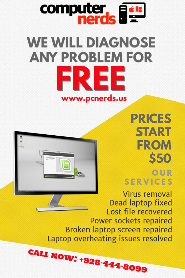 Computer_Nerds's tweet image. Choose veteran owned computer support. Take advantage of FREE diagnostics today! #LocalSupport #Veterans