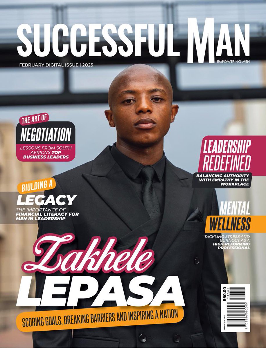 Honored to grace the cover of Successful Man Magazine!. 
Success isn’t about where you start; it’s about the mindset, resilience, and determination to keep pushing forward. If you have a dream, protect it, work for it, and never let doubt win. This is just the beginning!