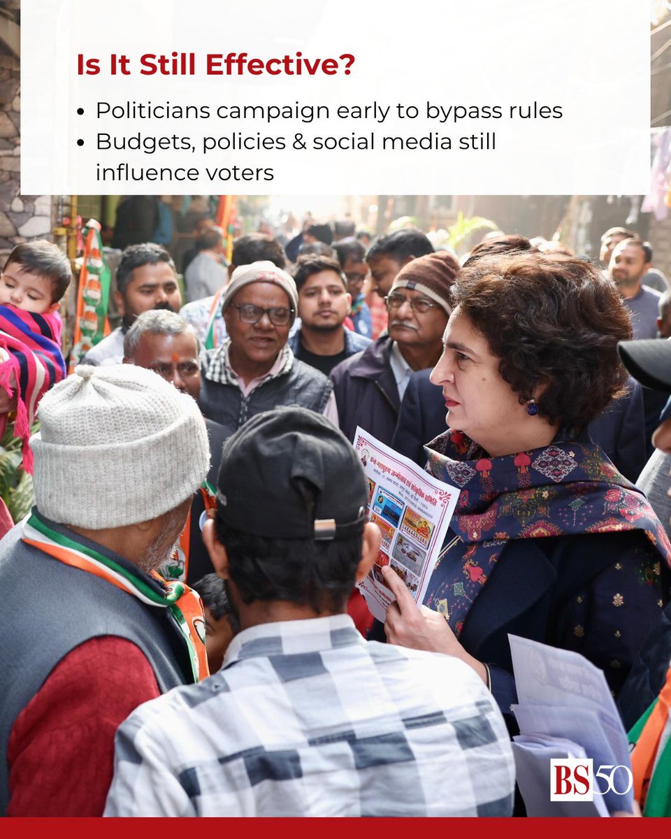 bsindia's tweet photo. #BSEdit | Political campaigning deadline: The silent period has become redundant
Read here: https://t.co/H3eXKak3zx
#elctions #ElectionCommission #ECI https://t.co/KYADA4cfLW