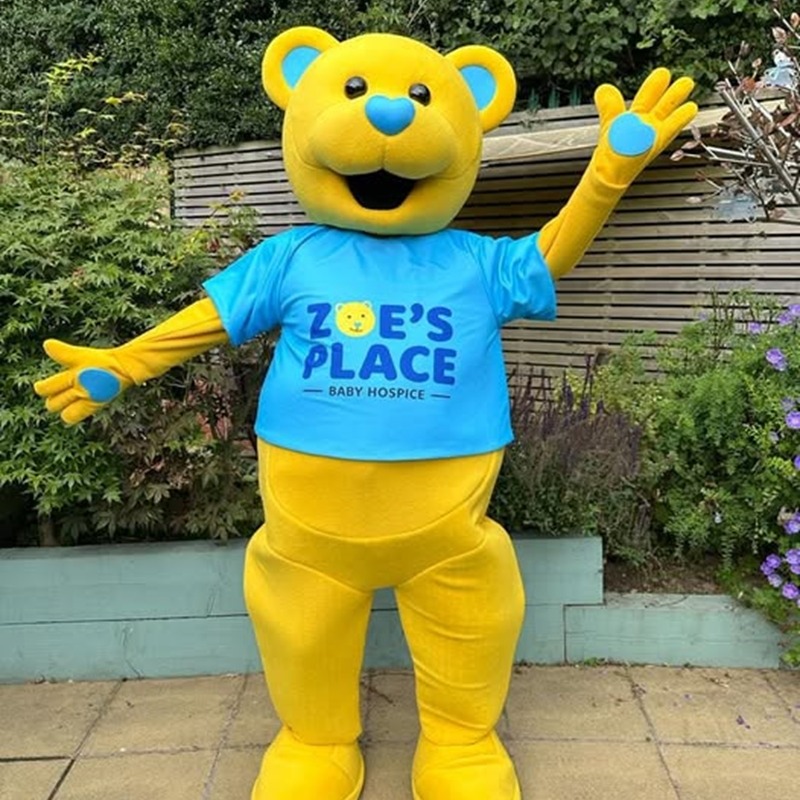 Coventry_City's tweet photo. 🐻 Zoe Bear from @ZoesPlaceCov is our special participant in Kick it for a Ticket on Saturday - see how they get on at half-time! #PUSB