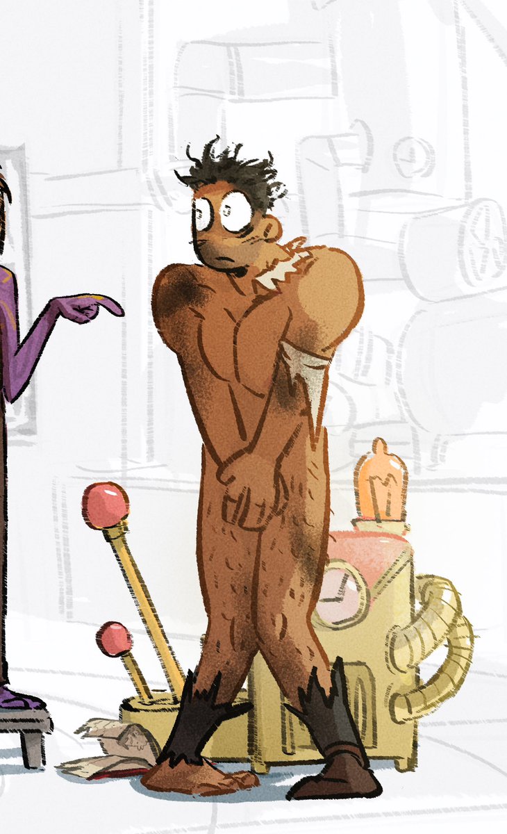 oidingus's tweet photo. Been awol art-wise ‘cause I “brilliantly” started three things at once. Now they’re either too unfinished or too indecent for social media lol, so they’re on Patreon. First two are final roughs for upcoming animations, and 3rd is zap episode alt ending someone on Insta suggested https://t.co/bYZVrYxPQY