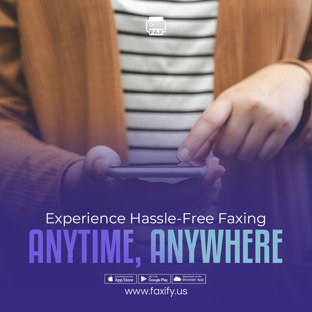 faxify_app's tweet image. Stay connected and keep your business running smoothly with Faxify’s cloud-based technology, which ensures you can send important documents instantly, wherever you are. 

#HassleFreeFaxing #Faxify #MobileFaxing #DigitalFaxing #FaxAnywhere #BusinessSolutions #SecureFaxing