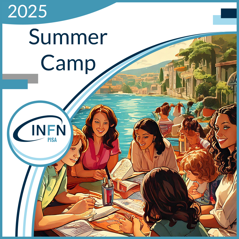 📘 Nell’ambito del progetto “INFN SUMMER CAMP” 

🏡 E’ indetto un concorso pubblico per il conferimento di n. 45 Premi per partecipare all’ “INFN Summer Camp”

ℹ️ Tutte le informazioni ufficiali sono disponibili su reclutamento.dsi.infn.it/bando n. 27537