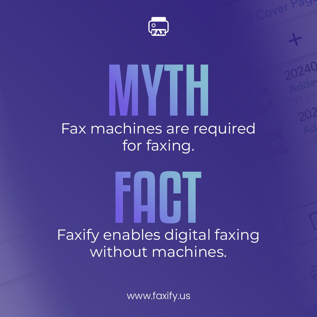 faxify_app's tweet image. With #Faxify, you can send and receive faxes directly from your smartphone, tablet, or computer, making faxing easier, faster, and more secure than ever before.
Say goodbye to tradiional faxing hassles and make the switch to #digitalfaxing today.
