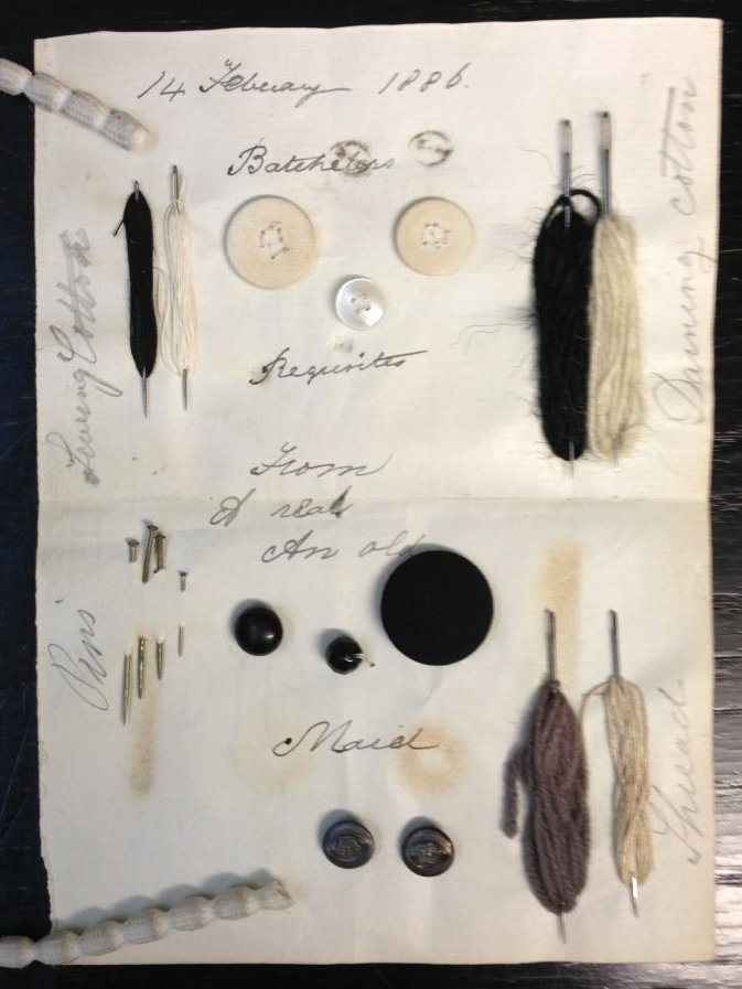 bethlemmuseum's tweet image. Our featured blog post this month is about #ValentinesDay at Bethlem. This card was made by a young female patient, Eliza Jane P. on February 14, 1886. It's comprised of thread, needles, pins and buttons - all carefully attached to the page.
bit.ly/4jRo2dB