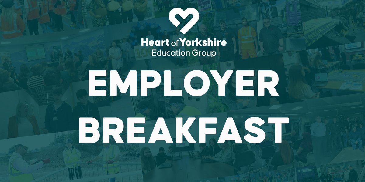 Join us next week for our Employer Breakfast with Q&amp;As, specialist talks, networking with other local businesses and FREE breakfast🍳

📅Tuesday 11th February 🕣8:30am - 9:30am
🎫ow.ly/2QUw50UVB64