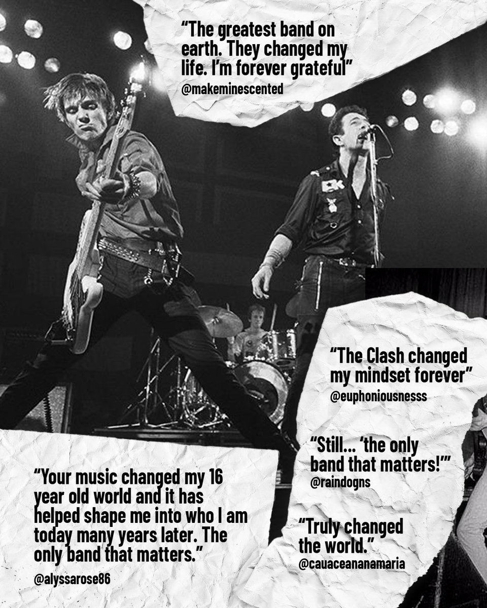 The Clash tweet media