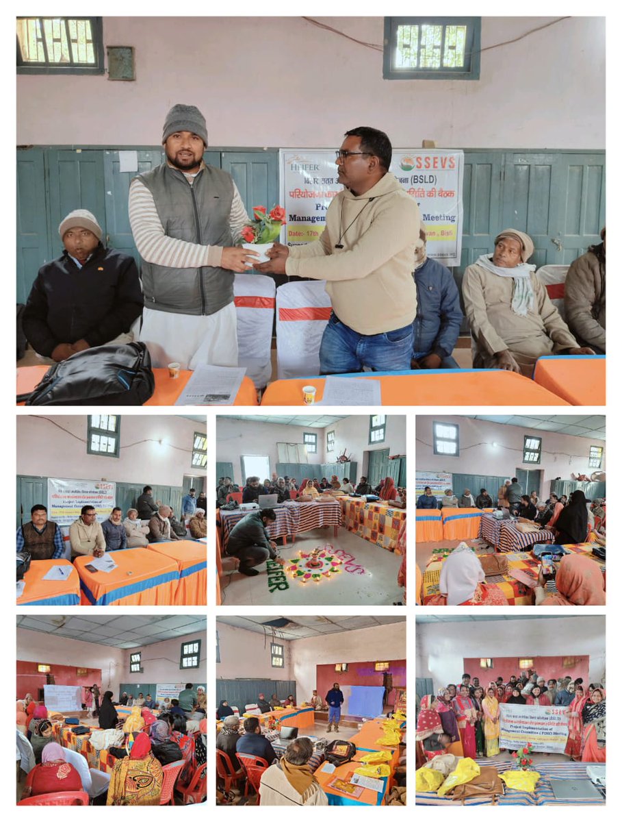 SsevsEvam's tweet photo. PIMC meeting on Jan 17, 2025, at Bisfi reviewed livelihood activities, promoted goat farming, organic practices, and ensured timely group loan processing.

#LivelihoodDevelopment #SustainableFarming #WomenEmpowerment #RuralGrowth #GoatFarming #OrganicFarming #FPO https://t.co/7MTpLo9zVa