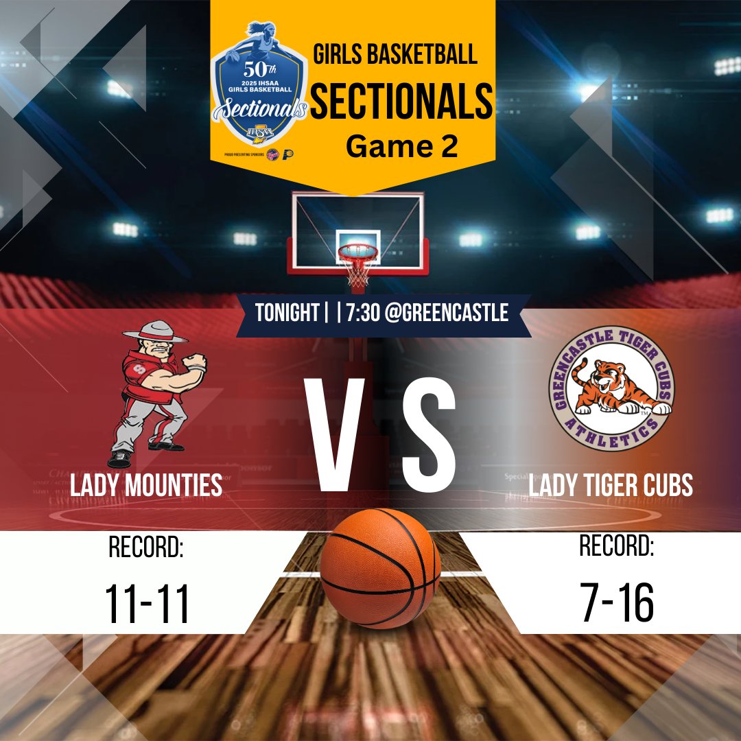 GAME DAY—BRING THE ENERGY!
The Southmont Lady Mounties take on Greencastle in Game 2 of Sectionals! 🔥
📍Greencastle High School
⏰7:30 PM | TONIGHT
A spot in the next round is on the line—let’s pack the stands and cheer loud! 🏆🙌
#GoMounties #SouthmontBasketball #MountiePride