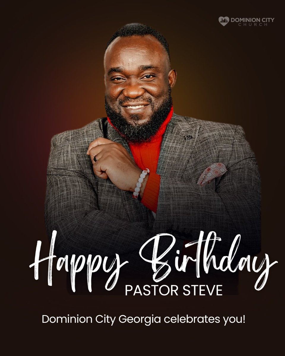 Happy Birthday to our beloved Pastor Steve! 🎉🎂 

We celebrate you today – our pastor, mentor, father, and visionary. We are incredibly blessed to have you lead us with such love, wisdom, and dedication.