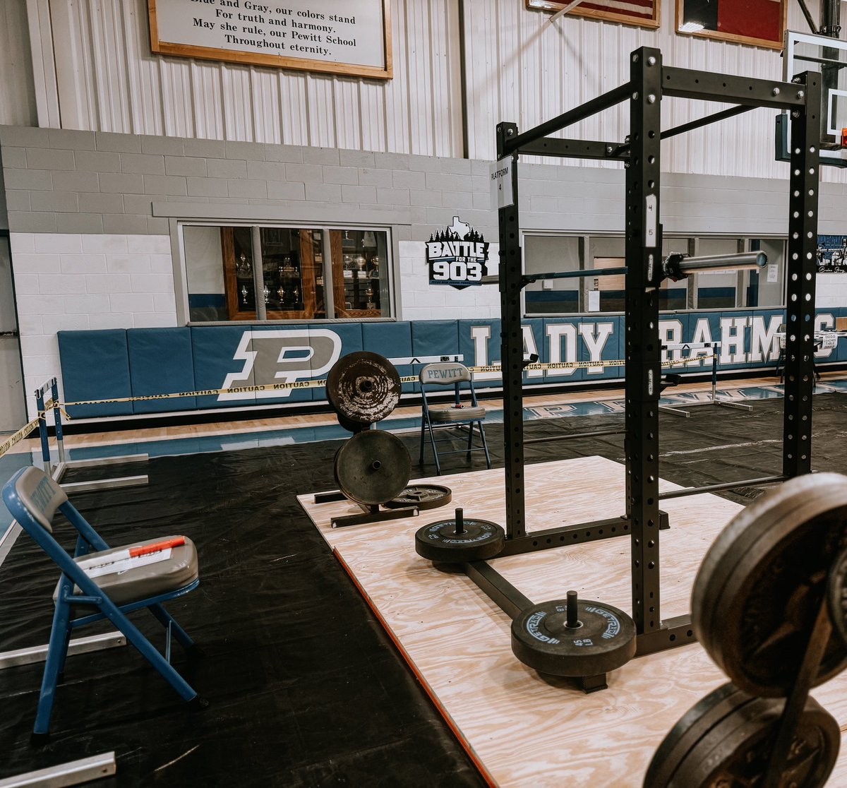 9for9PL's tweet photo. …
      ‼️BATTLE FOR THE 903 INVITATIONAL‼️
                       Lifting starts at 9 AM! 

🗓️Saturday, February 8th
🎟️ Entry Fee: $4
📍Pewitt High School Gym
🌮 Chicken Fajita Plates &amp; Brisket Tacos…
        &amp; other concession stand favorites! 
.
.
#THSWPA #THSPA #9for9 https://t.co/8B15LWj7cJ