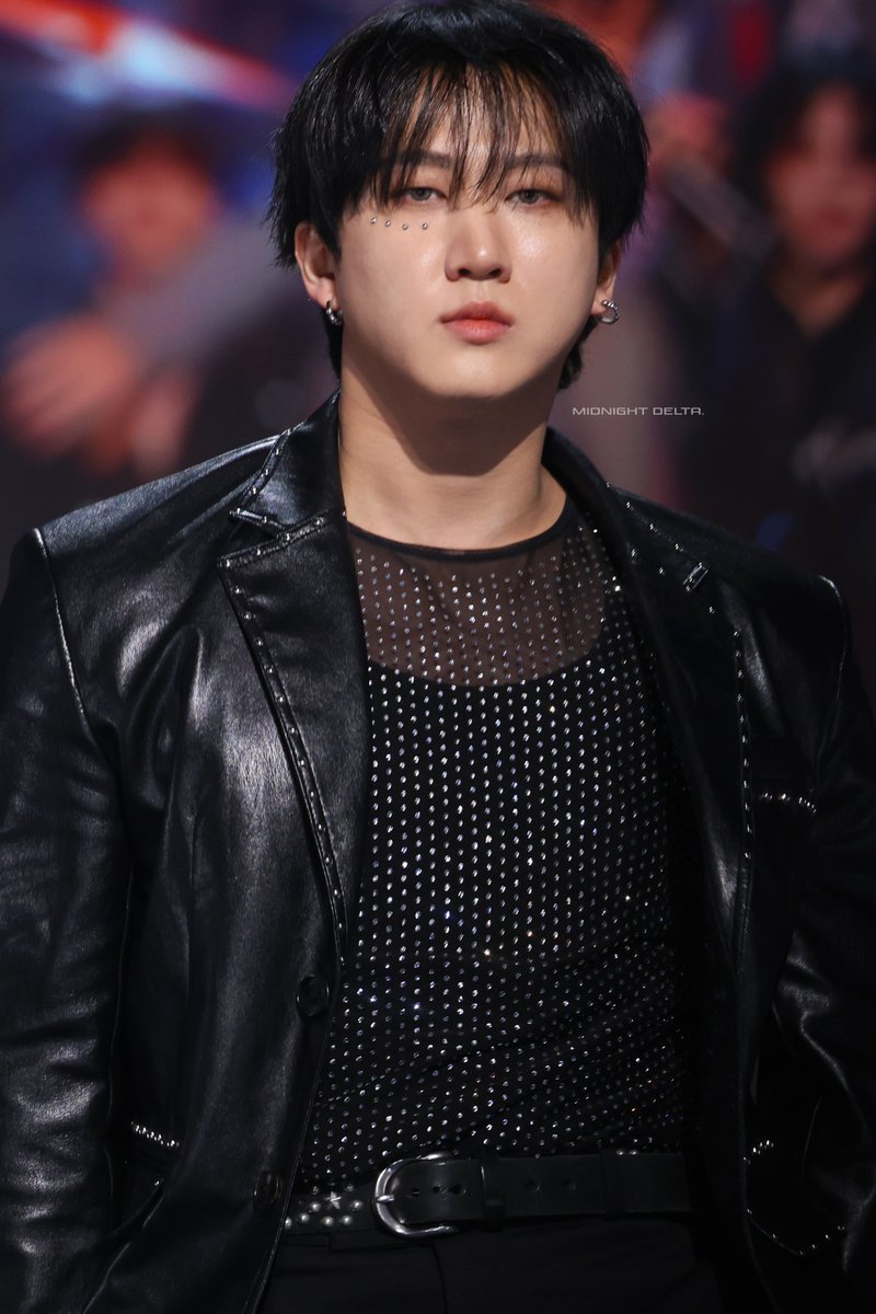 MIDNIGHTDELTACB's tweet photo. 241231 가요대제전                  

#스트레이키즈 #창빈 
#straykids #changbin https://t.co/OFmaYN7p5Y