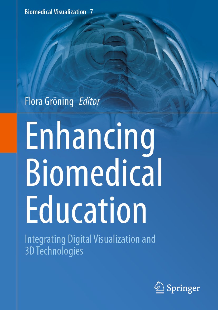 #justpublished: Our newest book in our Biomedical Visualization series: Enhancing Biomedical Education link.springer.com/book/10.1007/9… 📚📙
Congratulations and a big thank you to the editor and all contributing authors! #3D #AR, #VR #medicaleducation