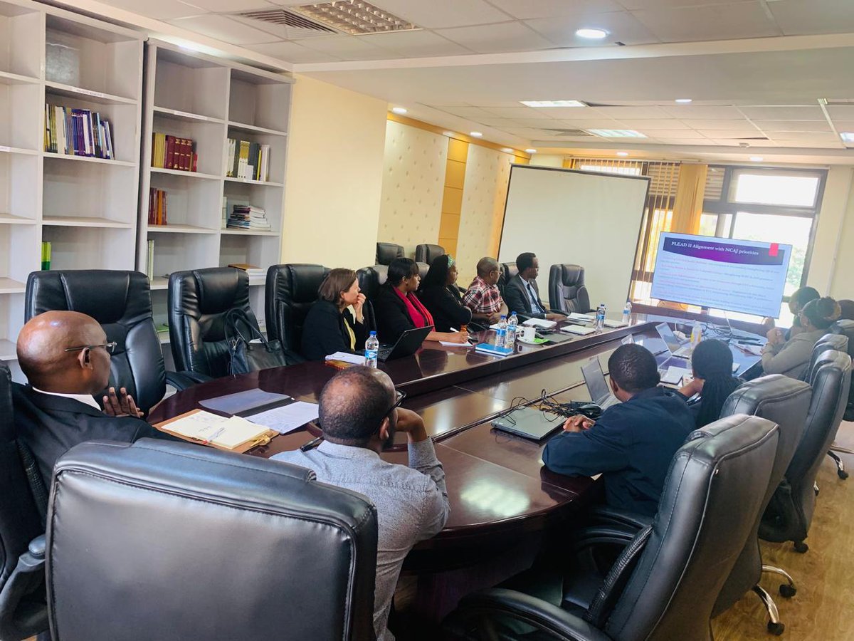 NCAJ_KE's tweet photo. NCAJ engaged a team from the EU and UNODC on proposed areas of support and partnership under #PLEADII. The engagement focused on funding of strategic programs for enhancing the administration of criminal justice in Kenya. https://t.co/Jn9J8P7jnQ