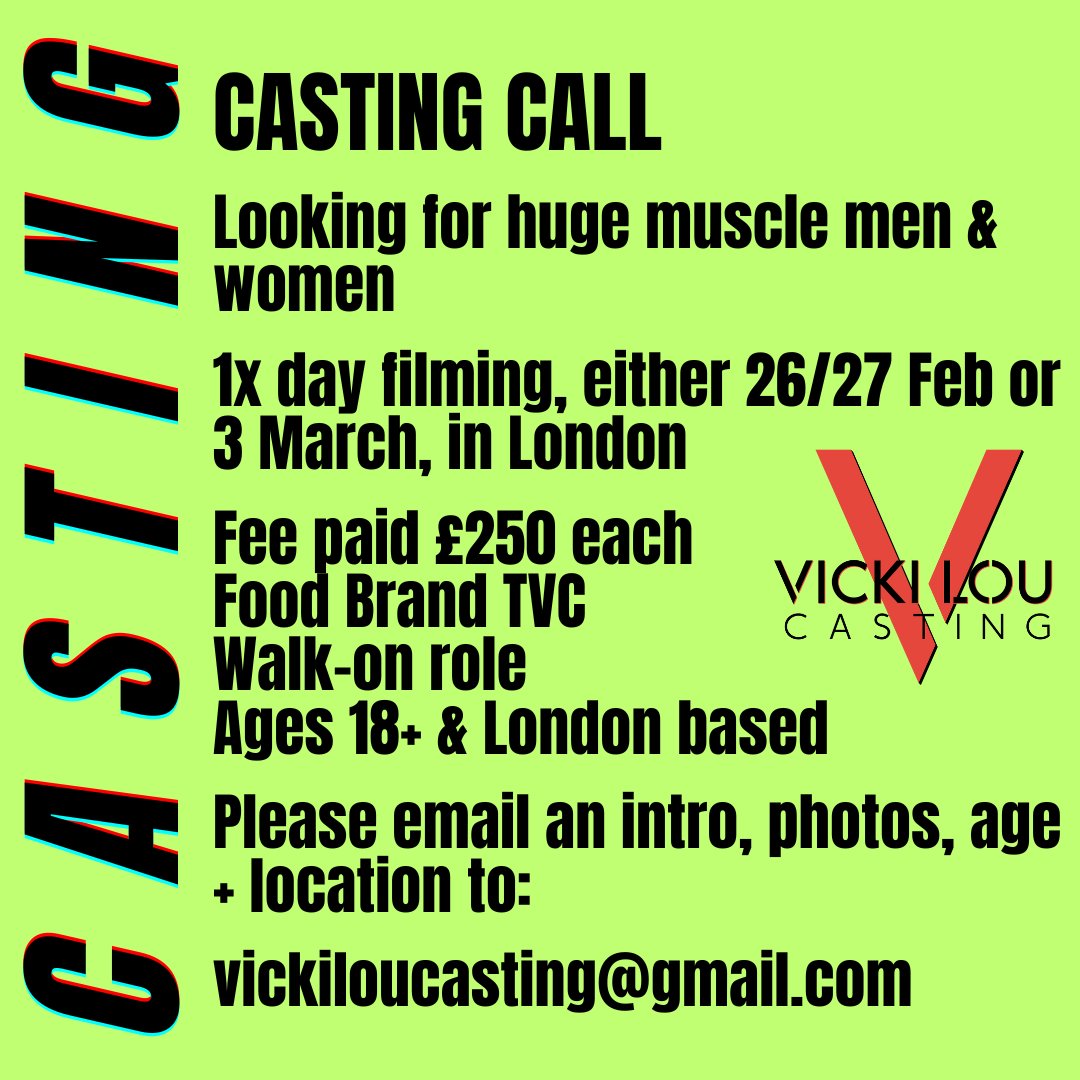 Vicki Lou Casting tweet media