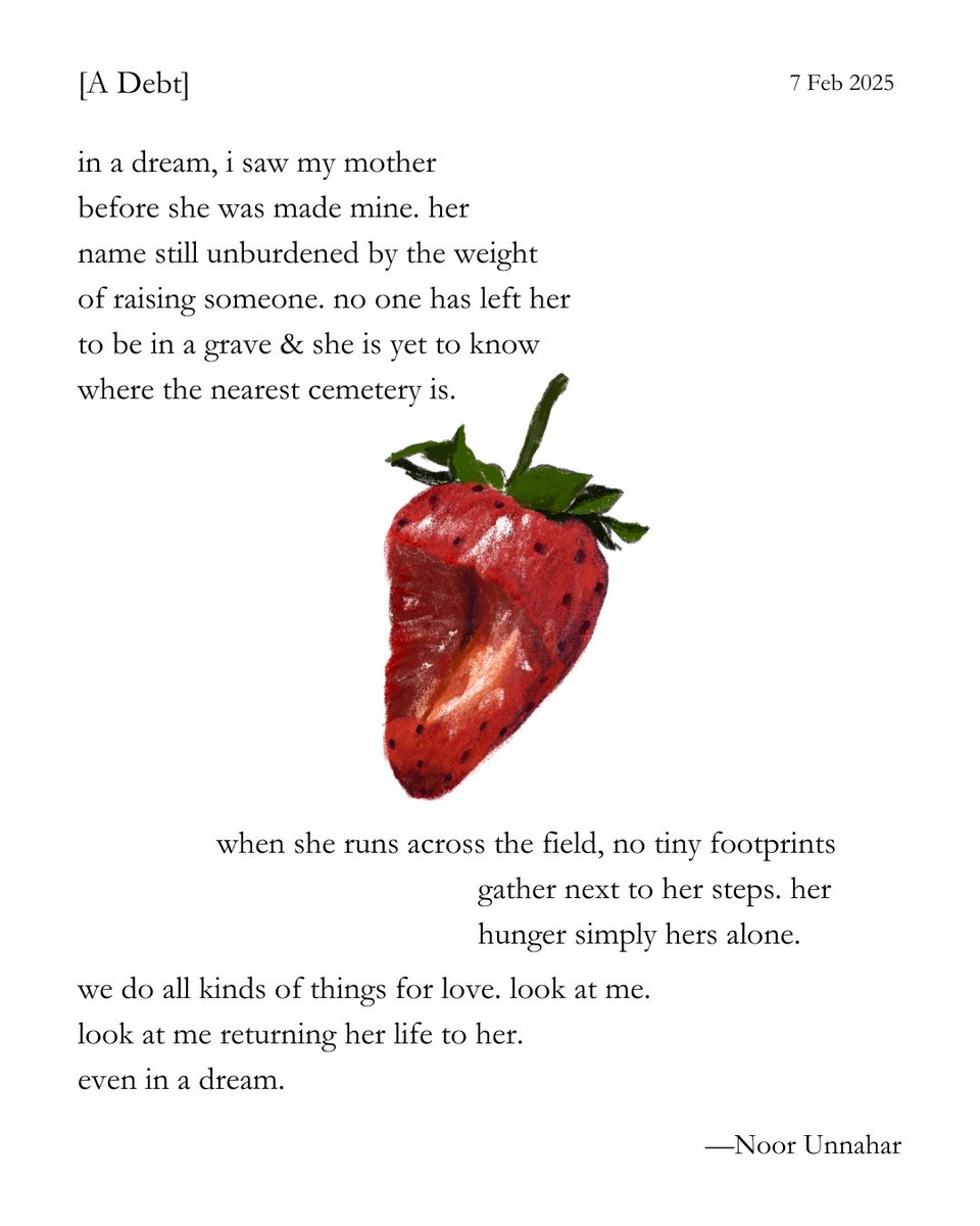 look at me
              returning her life to her