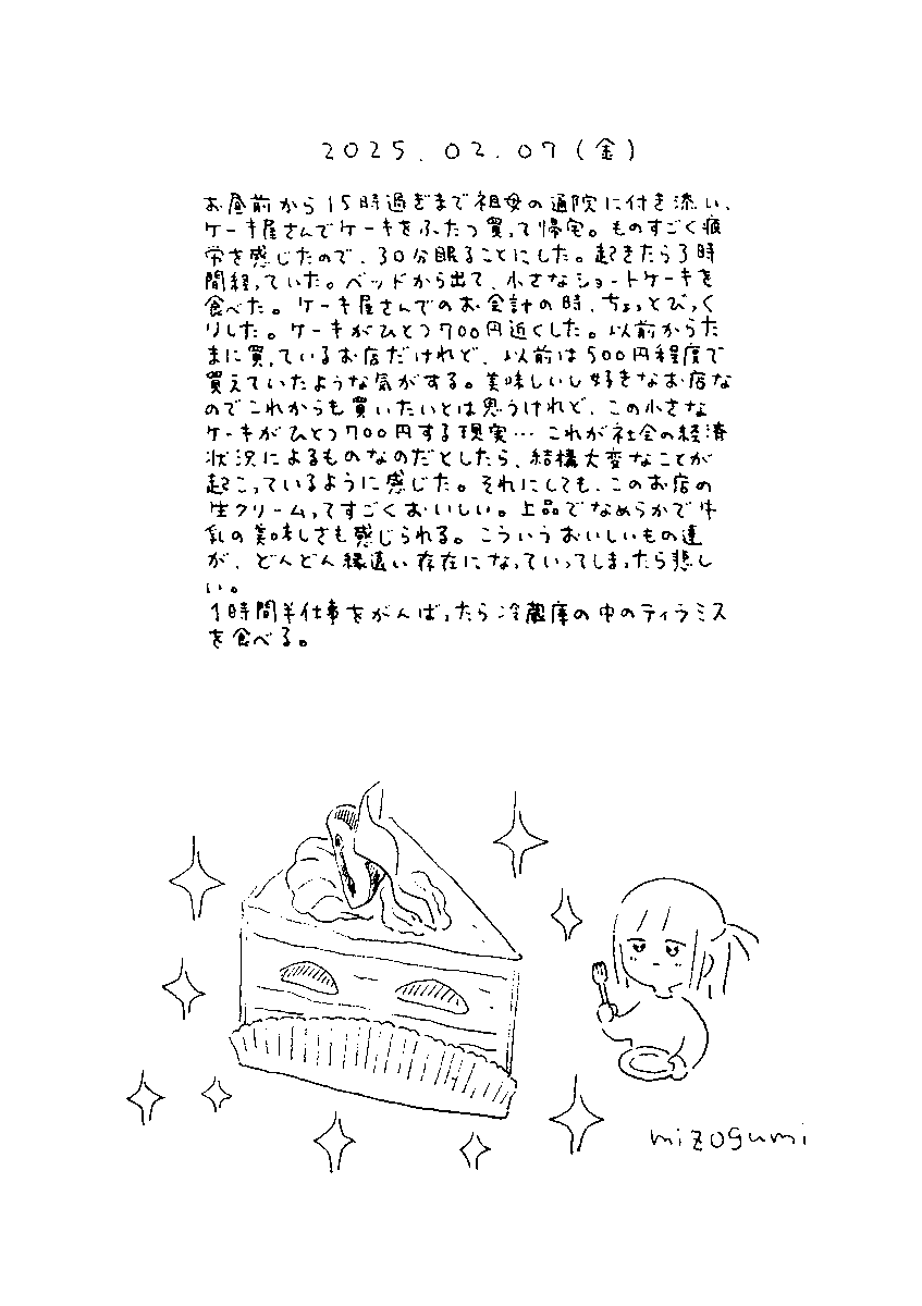 2月7日の絵日記 