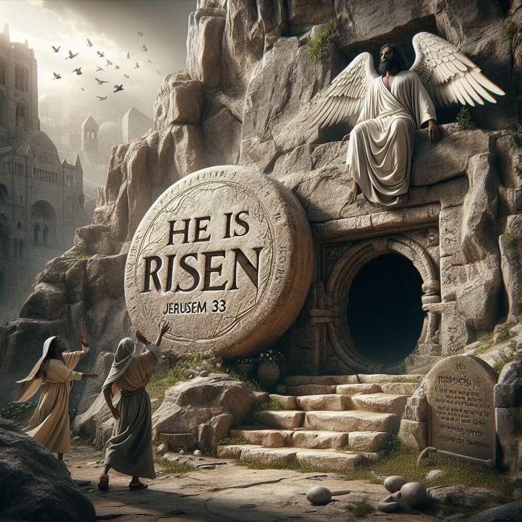 Only one tomb is empty….