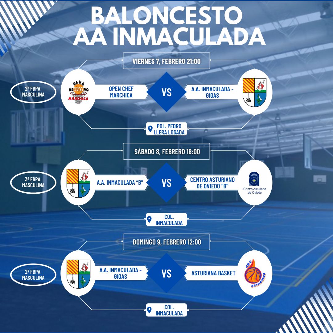 Tenemos un fin de semana cargado de baloncesto para nuestros equipos masculinos. El A inicia la segunda vuelta con una doble jornada por el aplazamiento de su anterior partido, mientras que el B empieza la segunda fase en casa ante un recién ascendido. Vamos a sumar victorias! 💪