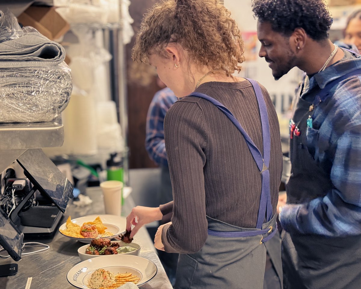 roshamboatl's tweet image. Every menu item at Roshambo goes through a rigorous taste-test before landing on the menu.  😆 🧑‍🏫
Come on in and find out what your server or bartender&apos;s current fave is - start today with #brunch!

Menu &amp;amp; hours RoshamboATL.com
#menufavorites #atlantarestaurants