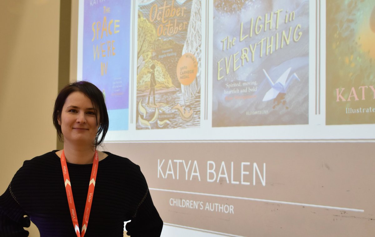 Alleyn’s Alumni (@alleyns_alumni) on Twitter photo Thank you to award-winning author and <a href="/AlleynsSchool/">Alleyn's School</a> alumna, Katya Balen (Cribb’s 2008) for capturing the imaginations of #AlleynsYear7 with the inspiration behind 'October October' and tips on becoming storytellers. Full story: alleyns.org.uk/news/2025-02-0… #AlwaysAlleyns Thank you to award-winning author and <a href="/AlleynsSchool/">Alleyn's School</a> alumna, Katya Balen (Cribb’s 2008) for capturing the imaginations of #AlleynsYear7 with the inspiration behind 'October October' and tips on becoming storytellers. Full story: alleyns.org.uk/news/2025-02-0… #AlwaysAlleyns