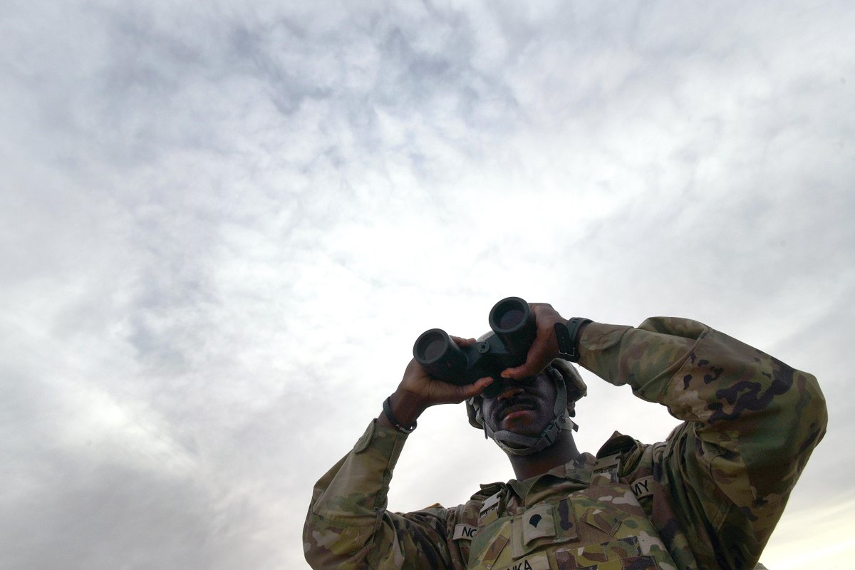 A U.S. Army Reserve Soldier with the 192nd Quartermaster Company monitors an area along the #SouthernBorder near Santa Teresa, New Mexico, in support of U.S. Northern Command on Jan. 28, 2025.

📷: Sgt. 1st Class Jon Soucy

<a href="/USArmy/">U.S. Army</a> <a href="/SecDef/">Secretary of Defense Pete Hegseth</a> 

spr.ly/6003xhabP