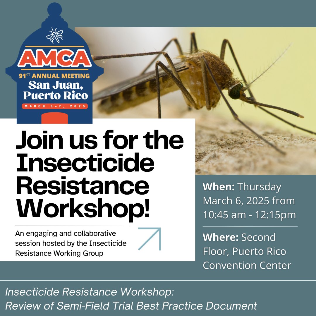 American Mosquito Control Association - AMCA tweet media