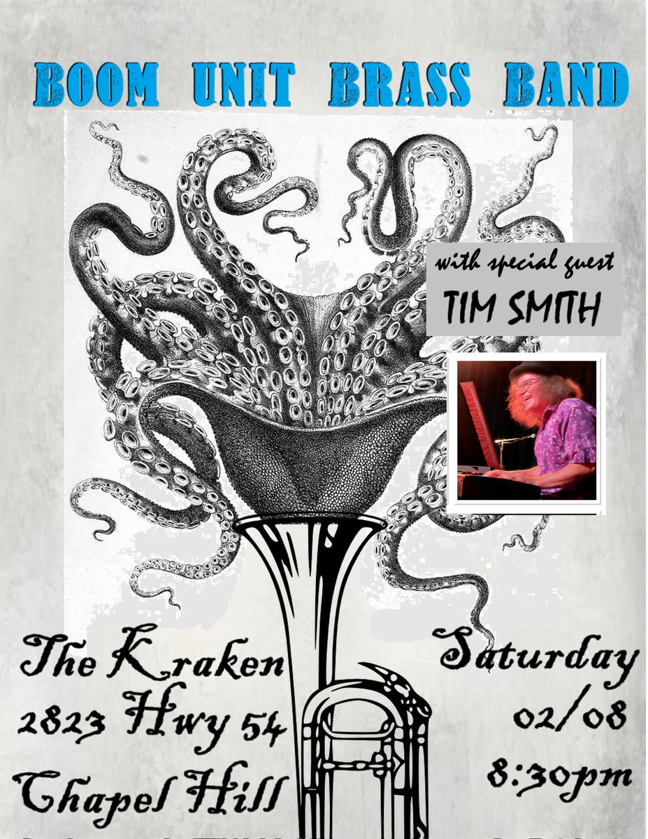 Tomorrow!!!  <a href="/TheKrakenBar/">The Kraken</a> with Tim Smith!!!