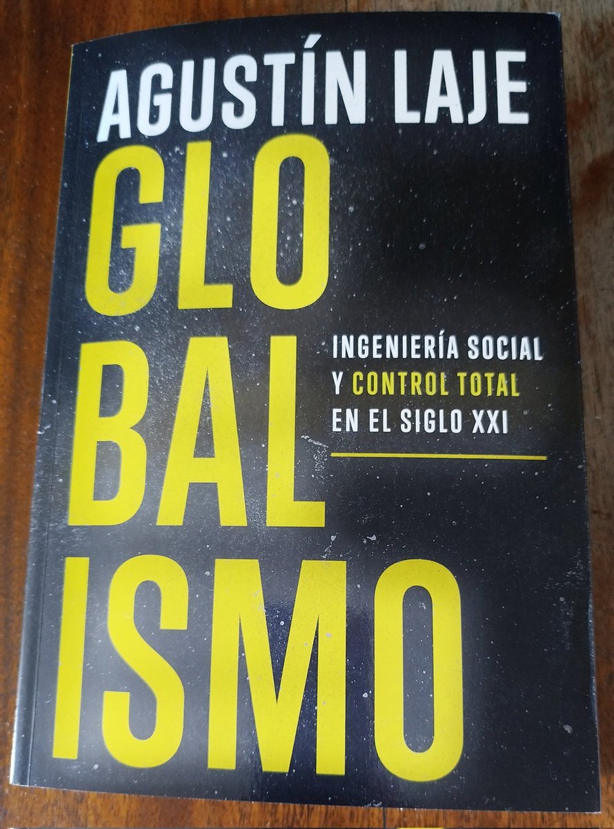Tenía tiempo queriendo leer estos libros:

* El Economista Callejero de <a href="/AXELKAISER/">AXEL KAISER</a>

* Y Globalismo de <a href="/AgustinLaje/">Agustín Laje</a>

Como no los conseguí en Caracas los compré en Amazon España 

Y acabo de retirar el envío en Tealca (buen servicio)

Tenía tiempo escuchándolos en Youtube