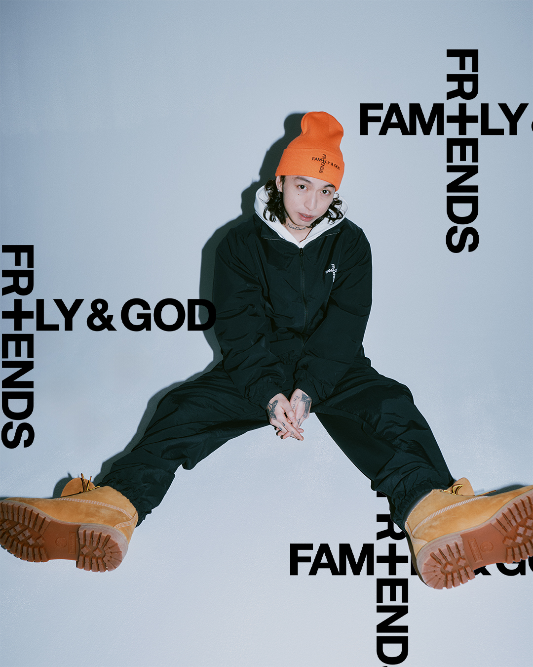 KviBaba公式グッズFriends, Family, Fans & God Friends, Family, Fans & God Beanie（Black） – TOY'S STORE
