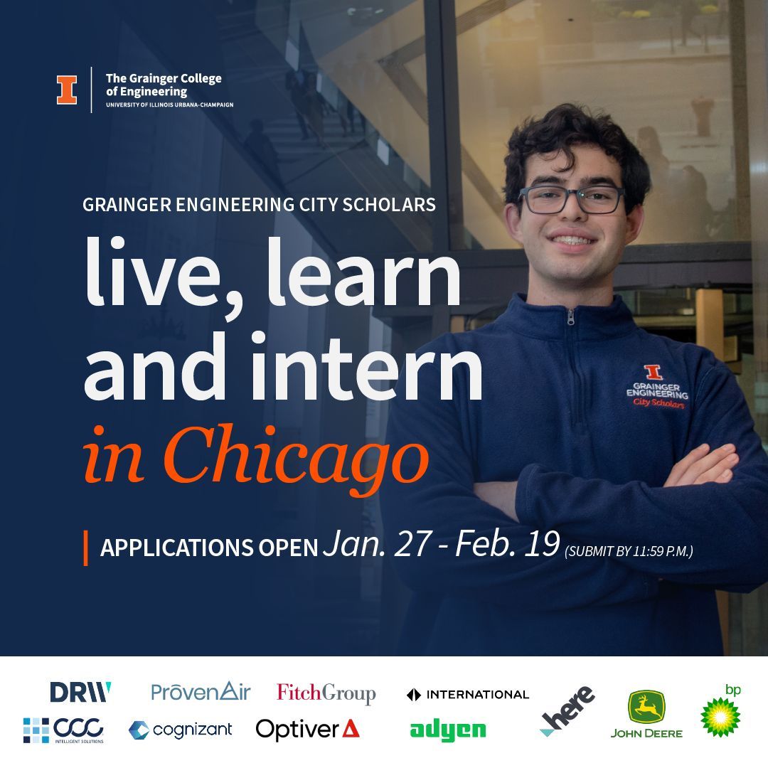 Looking to take your career to the next level? Apply for the City Scholars Program and land an internship with leading companies in Chicago while earning course credit! Application due: Feb. 19! 

▶️ buff.ly/4jH3K6J