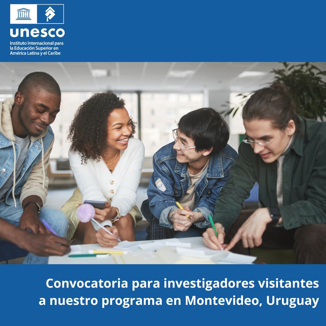 unesco_iesalc's tweet photo. Un nuevo programa ofrece a investigadores y estudiantes de posgrado la oportunidad de mejorar sus competencias profesionales y desarrollar sus carreras aprendiendo más sobre diversos aspectos de la educación superior.  
📅Postúlese hasta el 28/02/2025. 

ℹ️https://t.co/gGRdydorBm https://t.co/Hq5utSm7Wy