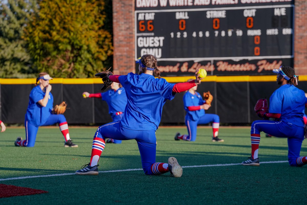 Pregame Frames 📸 First pitch under an hour as we open the Division I era! #WeAreOne