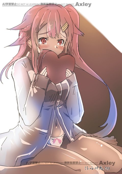 ちょっぴり切ない春雨ちゃん
#艦これ版深夜の真剣お絵描き60分一本勝負 
#艦これ版真剣お絵描き60分一本勝負_20250207 