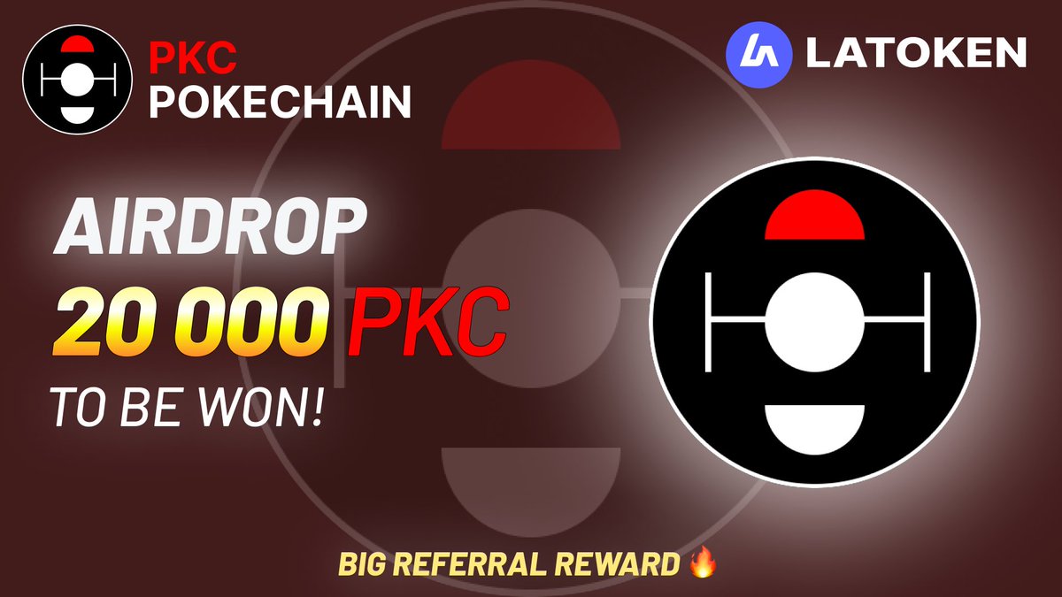 🏆 $820 Pokechain (PKC) AIRDROP on #LATOKEN #PKC

🔥 102 Winners.
✅ Complete 4 tasks to qualify for lottery.
📲 Share with 5 Friends and Follow.
💰 Guaranteed rewards.
⏰ February 7th, 2025 - February 12th, 2025.

👉  JOIN AIRDROP (go.latoken.com/j5my/5d56)