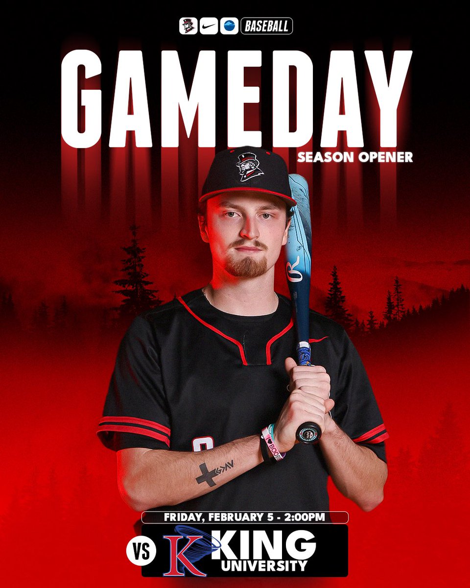 Davis & Elkins Baseball (@senatorsbsb) on Twitter photo 🚨OPENING DAY🚨
It’s time to open up the 2025 campaign!
🆚 <a href="/KingU_Baseball/">King University Baseball</a>
🗺️ Bristol, TN
🕑 2:00PM
📺 shorturl.at/uIbPS
📊 shorturl.at/yu969
#DEfendthehills #SenatorNation #RollSens 🚨OPENING DAY🚨
It’s time to open up the 2025 campaign!
🆚 <a href="/KingU_Baseball/">King University Baseball</a>
🗺️ Bristol, TN
🕑 2:00PM
📺 shorturl.at/uIbPS
📊 shorturl.at/yu969
#DEfendthehills #SenatorNation #RollSens