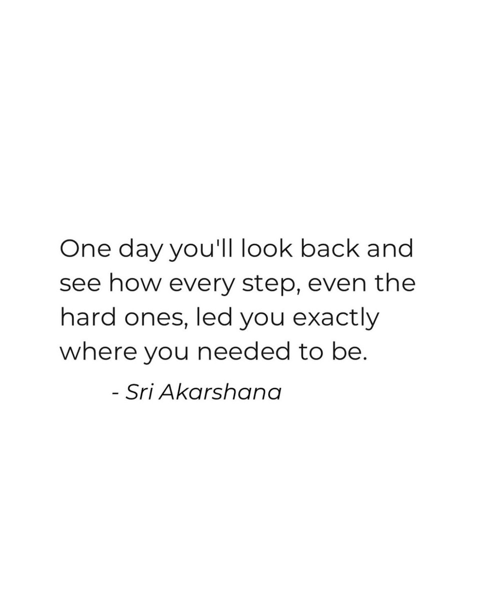 SriAkarshana's tweet photo. Send this to someone who needs to hear this today ✨

Trust that everything unfolds in Divine time. All the dots connect..

Drop a ❤️ in the comments below if you agree..

#quote #quoteoftheday https://t.co/qQvSNJeEfd