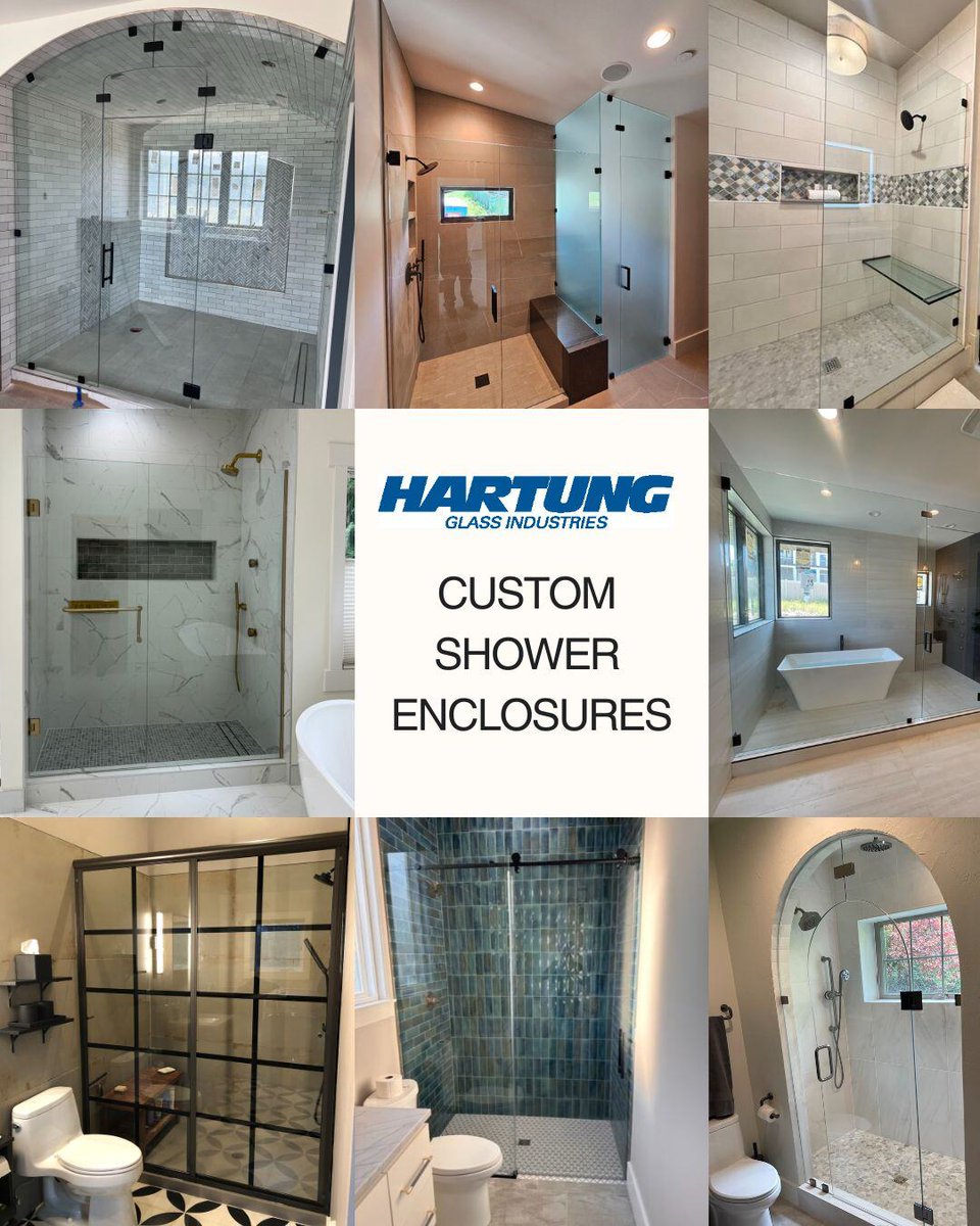 HartungGlass's tweet photo. Hartung is here to partner with and serve you on your shower door projects. We provide support at each step of the way, from measurements to installation and maintenance.

Have a project? Let's chat! https://t.co/wHNyNQfSLM

#hartung #glassindustry #customglass #showerenclosures https://t.co/bvzWMhmrW9
