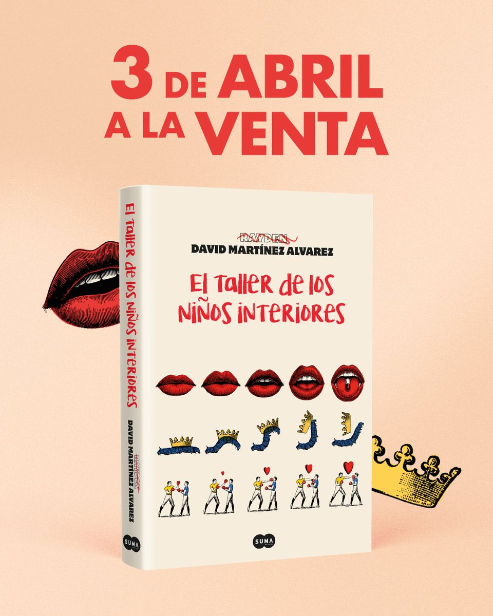 soyRayden's tweet photo. Ya se puede enseñar la portada. 
3 de abril, «el taller de los niños interiores». Novela inspirada en la canción "A mi yo de ayer".

Ya lo tenéis en preventa.

https://t.co/HvbMapiaIb https://t.co/QyUBNrMcbo