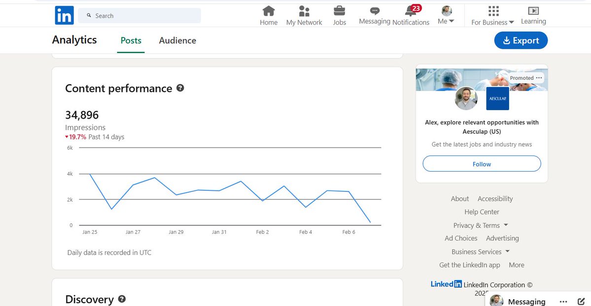 AlexGroberman_'s tweet image. I created my LinkedIn just 13 weeks ago. It’s still the absolute easiest algorithm to crack by a longshot. In a relatively short amount of time I’ve recorded over 661,000 impressions, made more than 4,200 connections, and added $14,000/month in revenue. Here’s exactly how I did…