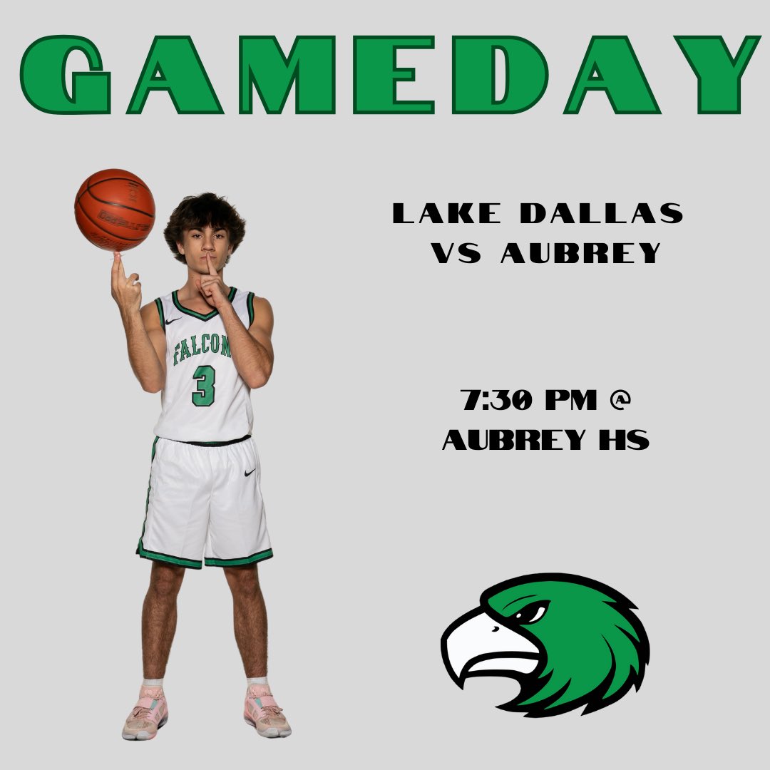 IT’S GAMEDAY!!! Falcon fans the guys are headed to Aubrey to fight and win! Show up and show out! 7:30pm tipoff #Falconsfirst