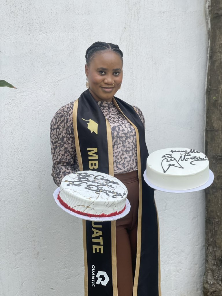 I Did It! 🎓✨ 

I’m beyond happy to share that I’ve officially completed my Master of Business Administration (MBA) at Quantic School of Business and Technology! 🎉  

Thankful to God and to everyone who supported me❤️