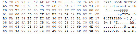 digirati82's tweet photo. I'm gathering WBCL/TCG data, and this PCR appears on only some hosts. It contains Windows AIK information, which I'm familiar with. Does anyone know what PCR 4294967295/0xFFFFFFFF "decodes" to, or is it just extra info? I pull all data via API, but the raw log has the data too. https://t.co/1Ytnf4415u
