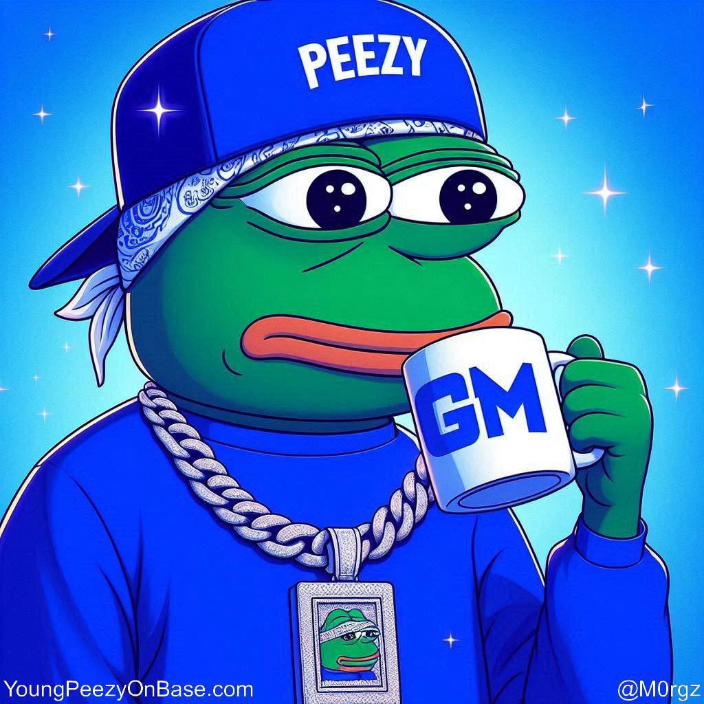 StevieMac937's tweet image. Gm fam.
Much love from @YoungPeezy_Pepe 
🐸🧢🎧

DOGOODFEELFGOOD

#interneticon

 🚨🐸 $PEEZY IS $PEPE 🐸🚨