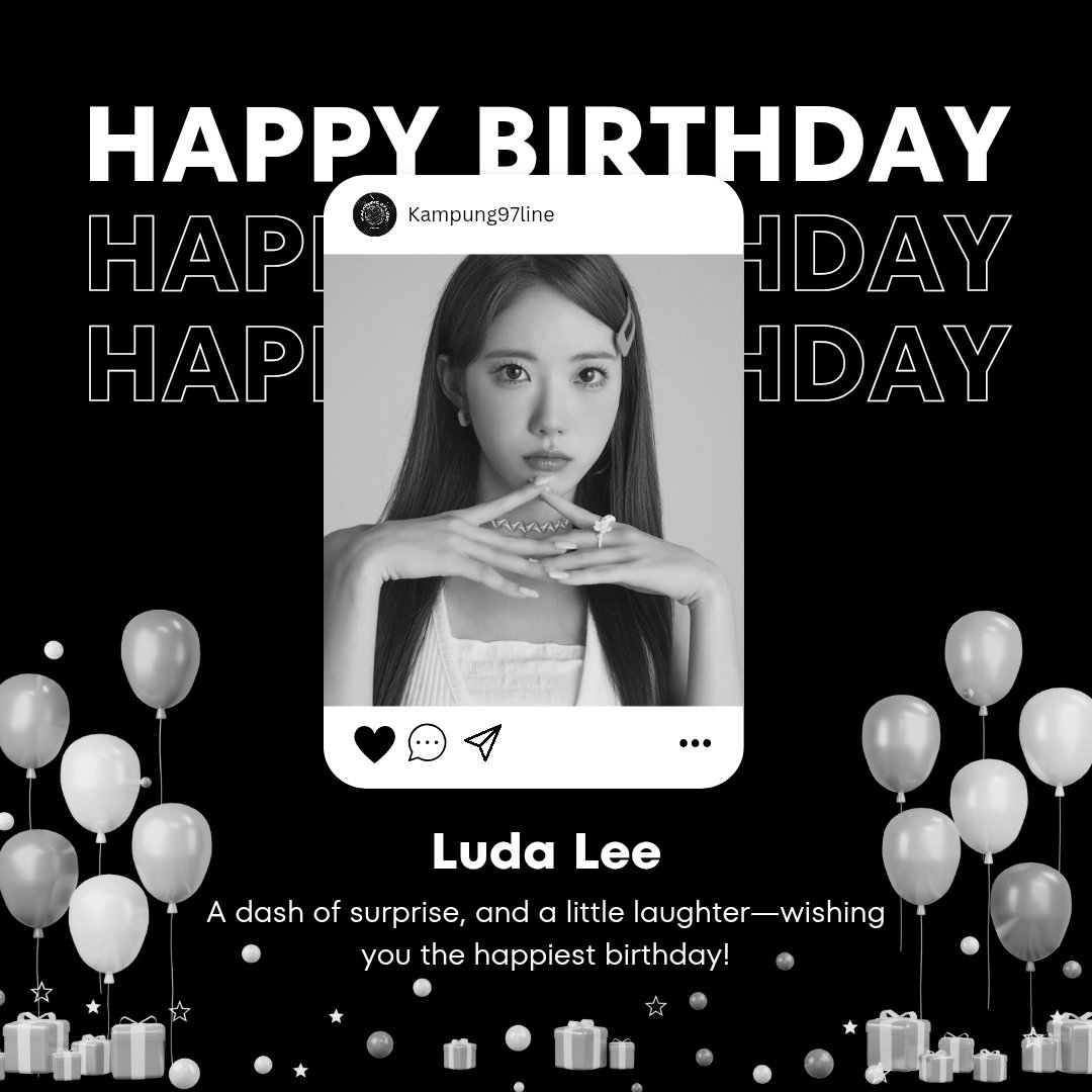 𝐇𝐀𝐏𝐏𝐘 𝐁𝐈𝐑𝐓𝐇𝐃𝐀𝐘

Happy belated birthday, @luddaklee! Wishing you joy, success, and endless happiness in the year ahead. Hope your special day was as wonderful as you are!

⠀