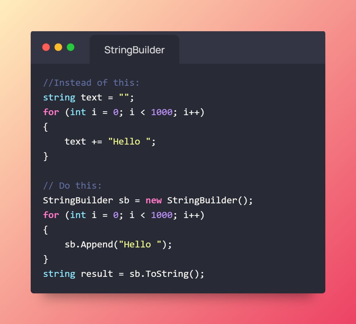 DotnetInfi93786's tweet photo. C# Developers, Stop Making These Mistakes! ❌✅

#CSharpTips
#DotNetDevelopers
#CodeSmart
#ProgrammingLife
#CSharpCoding
#DevCommunity
#CleanCode
#LearnToCode
#SoftwareDevelopment
#TechTips #dotnetinfinity https://t.co/WJrAktRWli